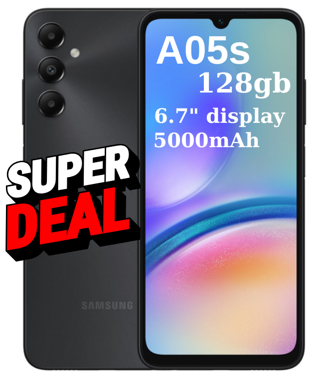 Telefon 128gb A05s Samsung Galaxy A05s, 128GB, 4GB RAM, 4G, Black- [1]