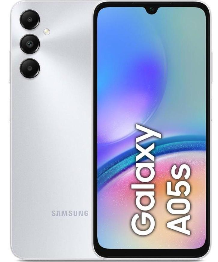 Telefon mobil Samsung Galaxy A05s, 64GB, 4GB RAM, 4G, Silver PROM [1]