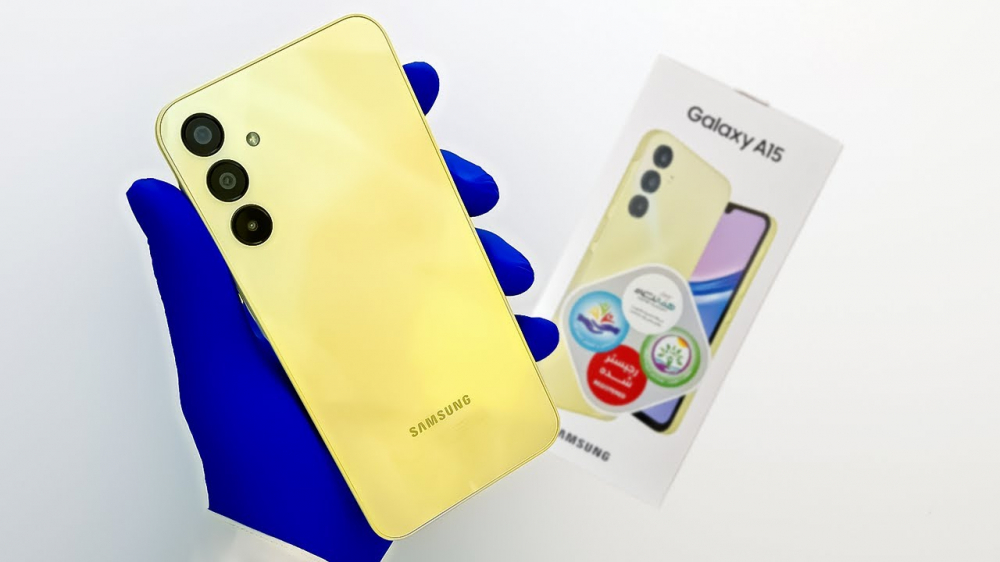 Telefon mobil Samsung Galaxy A15, Dual SIM, 4GB RAM, 128GB, 4G, Yellow [4]