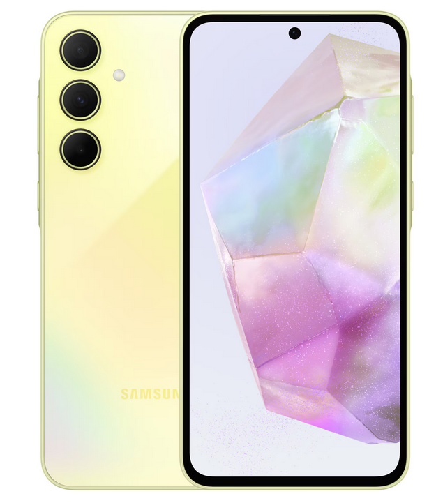 Telefon mobil Samsung Galaxy A35, Dual SIM, 6GB, 128GB, 5G, Lemon [1]