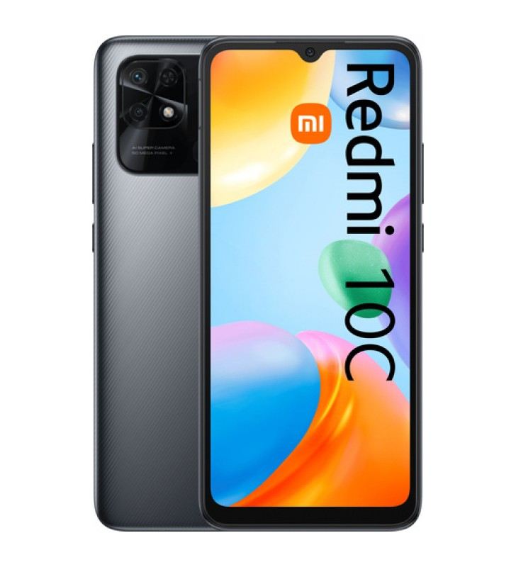 Telefon mobil Xiaomi Redmi 10C, Dual SIM, 64GB, 4G, Grey [3]
