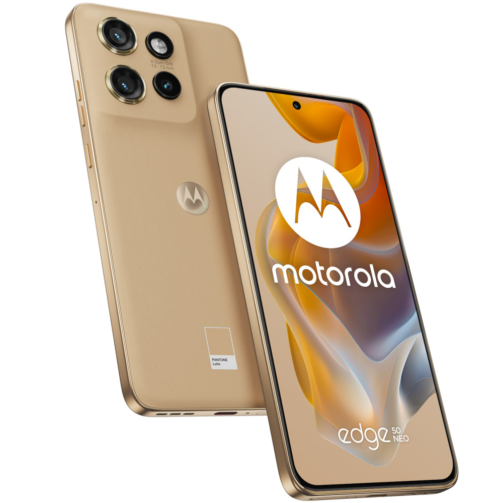 Telefon  Motorola Edge 50 Neo, Dual SIM, 256GB, 8GB RAM, 5G, Latte [1]