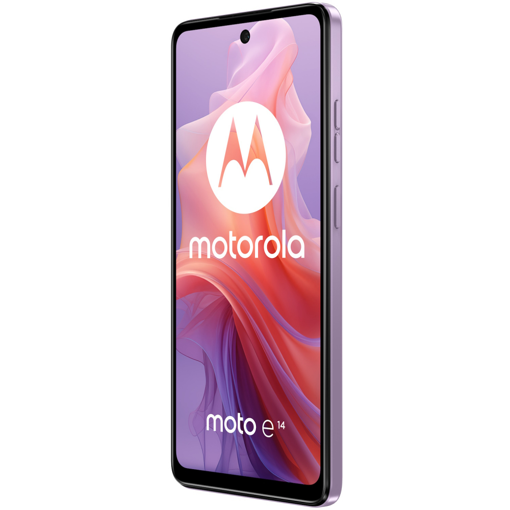 Telefon Motorola Moto E14, Octa Core 1.6 GHz, 64 GB + 2 GB RAM, LTE,Dual SIM, Pastel Purple [2]