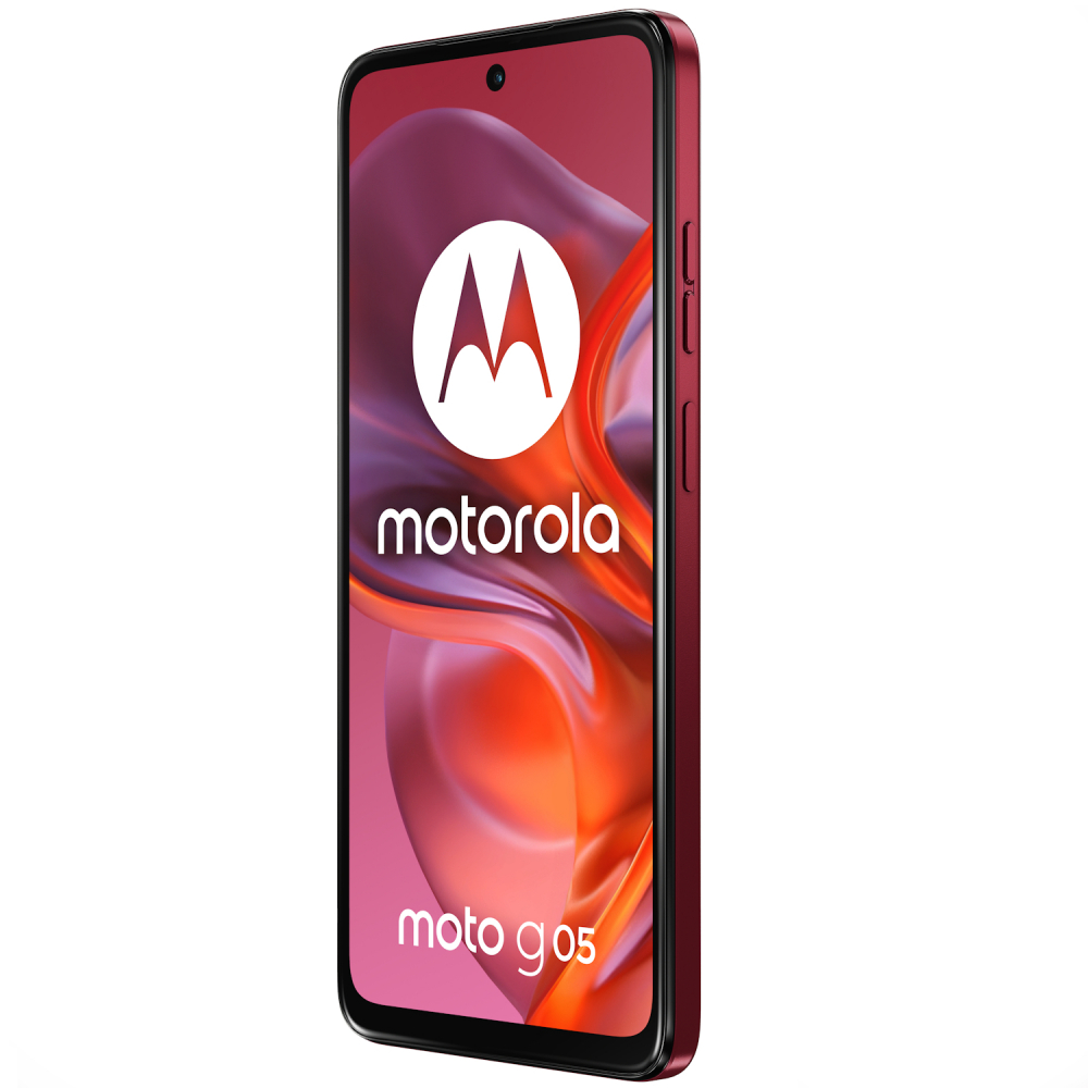 Telefon Motorola Moto G05, 64 GB + 4 GB, Display 6.67″, Octa Core 2.0 GHz, Plum Red [3]