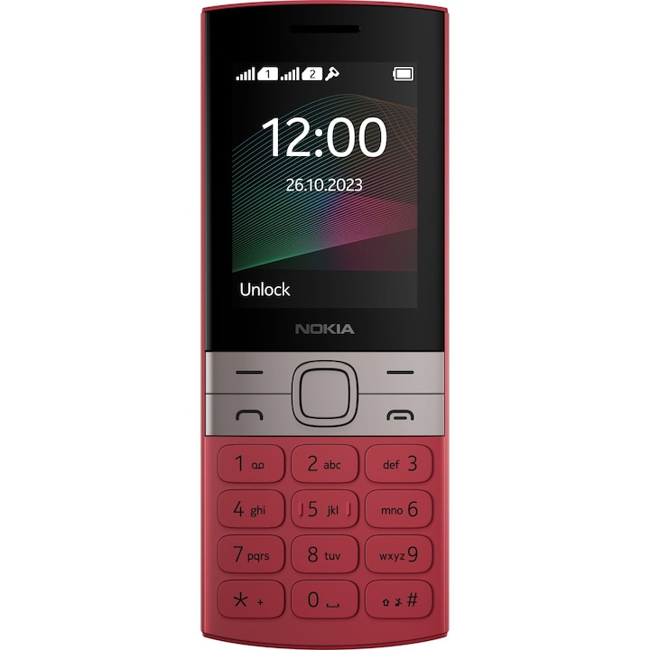 Nokia 150 TA-1582, telefon cu taste, ecran 2,4″ Dual-SIM – Rosu [4]