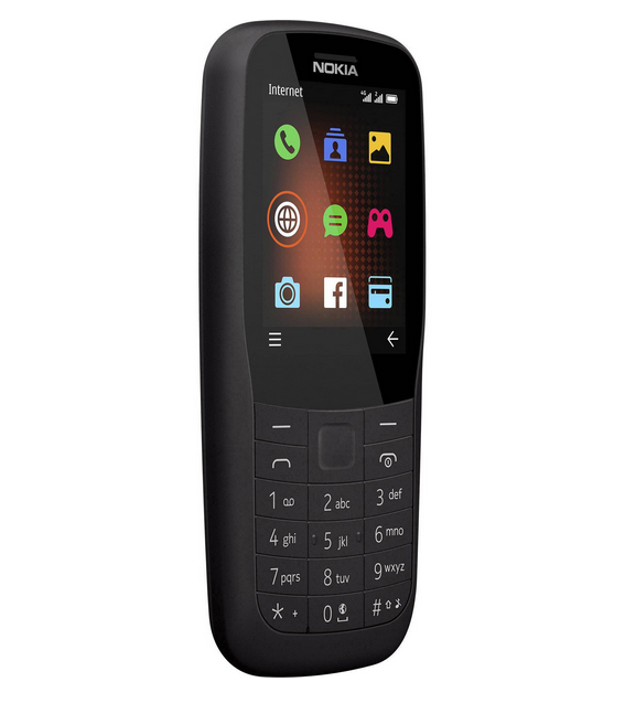 Telefon Nokia 220, Dual SIM,Display 2.4 inch 24MB, 16MB RAM, 4G, Black  , Telefon cu taste / Telefon seniori [3]