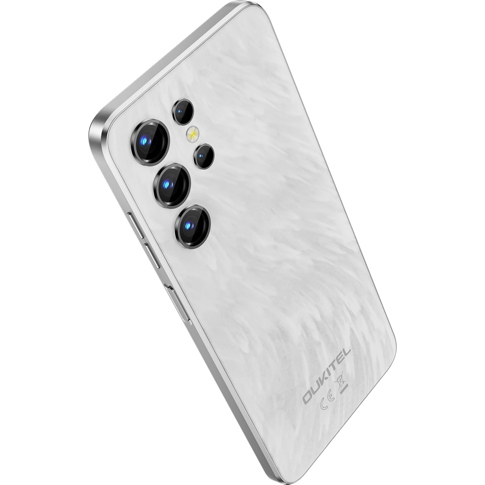 Telefon Oukitel C1 (2025), 4G, IPS 6.56-inch 90Hz, 12GB RAM (4+8), 128GB, 5150mAh, Android 15, alb, ieftin [2]