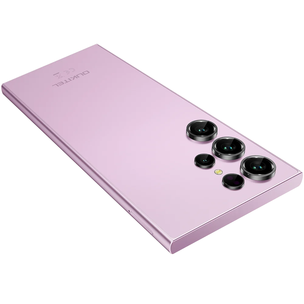 oukitel c61 pink , vedere din fata [2]