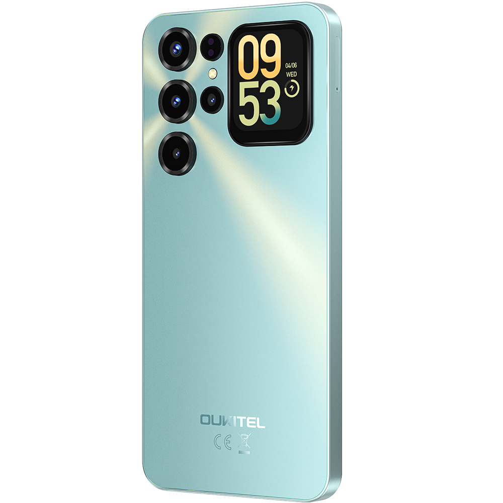 Telefon Oukitel C68 Plus, 4G, Display 7.2" 120Hz + 1.81", T615, 8GB RAM, 128GB, 6000mAh, Android 15, blue, telefoane ieftine [4]