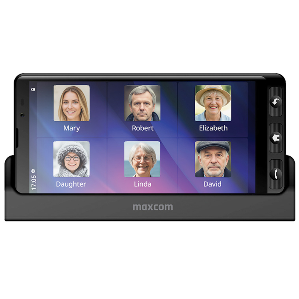 Telefon Seniori Maxcom Smart MS601 4G 64GB 4GB RAM Icoane Mari și Stație Încărcare [2]