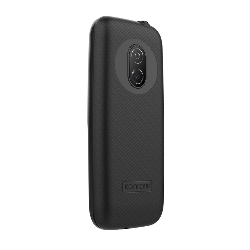 Telefon Konrow MOBY Black, 2G / Telefon cu taste butoane [3]