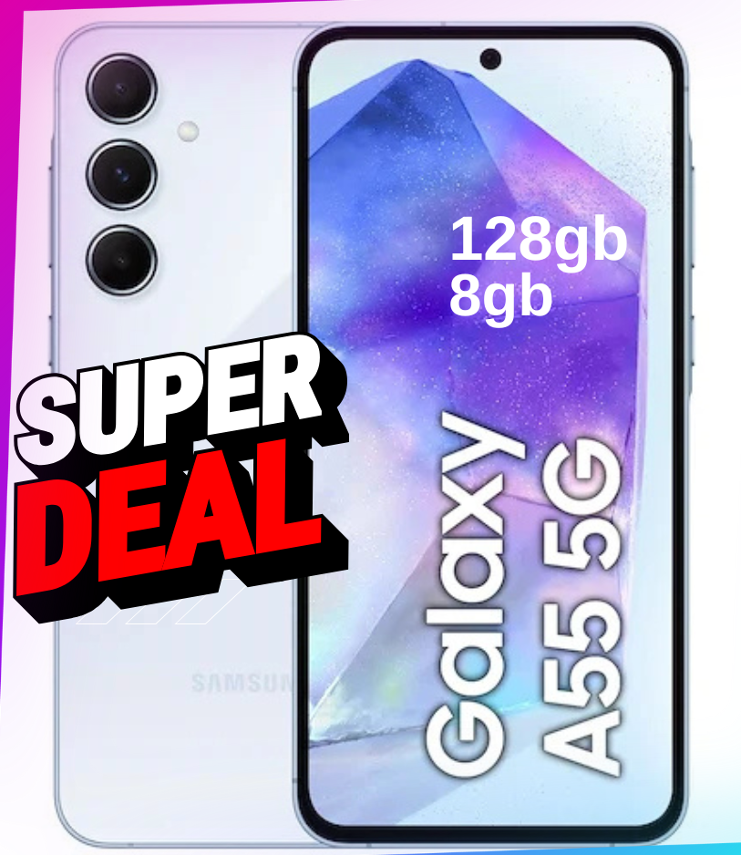 Telefon Samsung Galaxy A55, 8GB RAM, 128GB, Dual Sim, 5G, Awesome IceBlue [2]