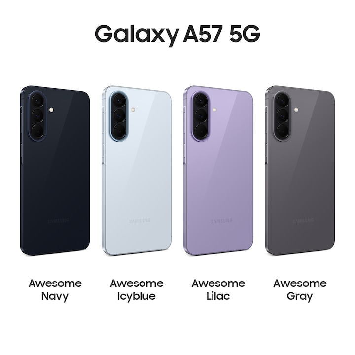 Telefon Samsung Galaxy A57 5g, 128gb memorie, Negru [5]