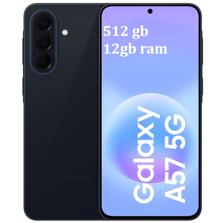 Telefon Samsung Galaxy A57, memorie 512gb si 12gb ram, Awesome Navy [2]