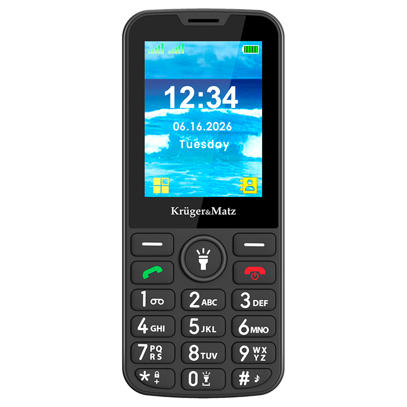 Telefon Seniori Kruger&Matz KM0924 2G Dual SIM cu Buton SOS și Taste Mari [3]