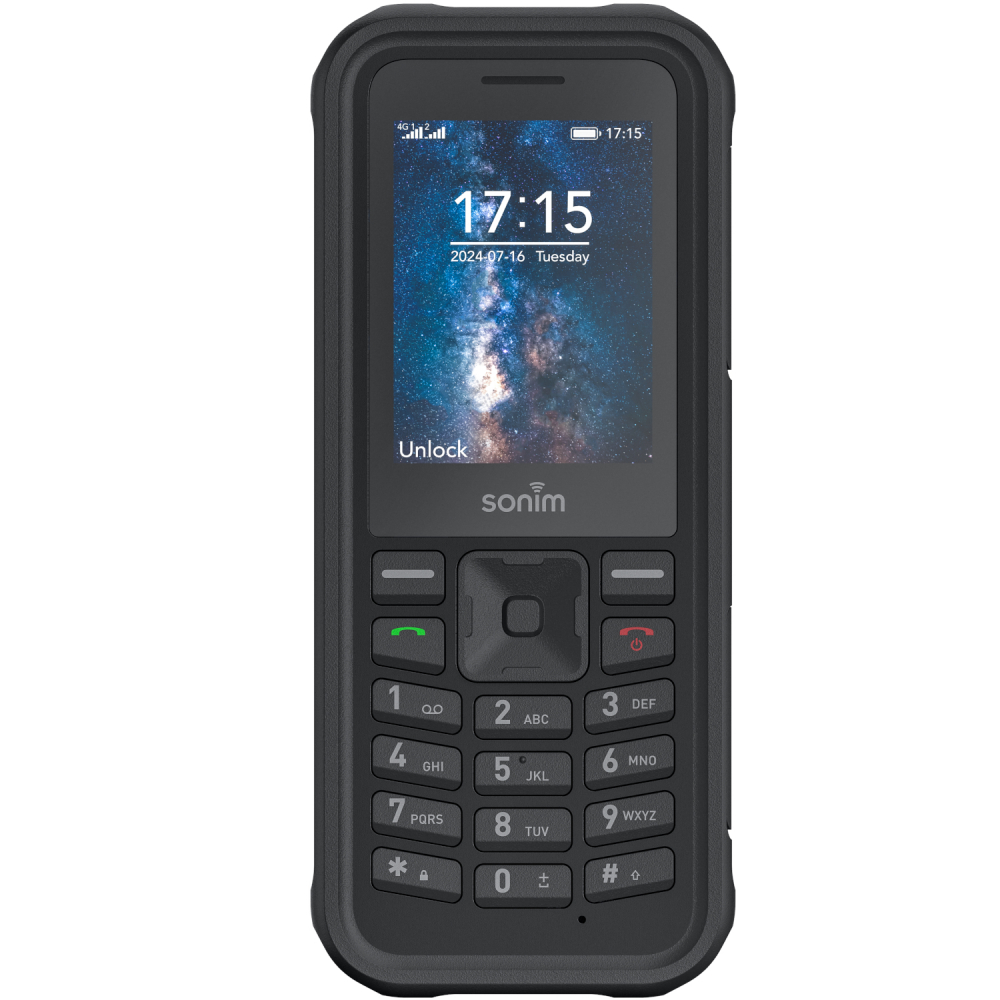 Telefon cu taste Sonim XP100, 4G, Rugged Bar, Black [7]