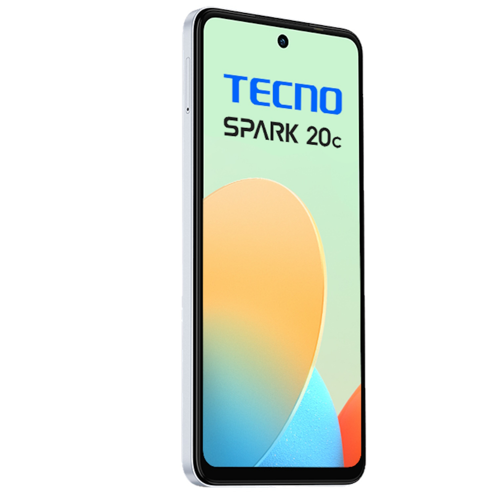 Telefon Tecno Spark 20C, Dual SIM, 4GB RAM, 128GB, Mystery White [4]