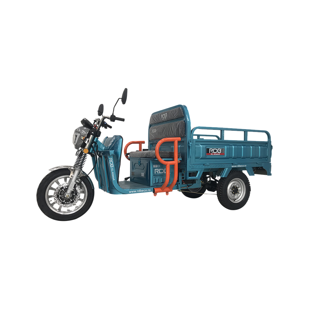 Triciclu electric RDB XL-Klass4, 4000W, 72V 45Ah, 25km/h Bena rabatabila hidraulic, Fara Permis [1]