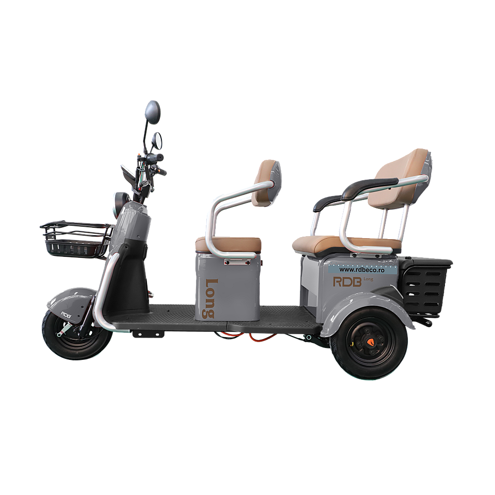 Triciclu Electric RDB LONG, fara permis, 2000W, 25km/h [7]