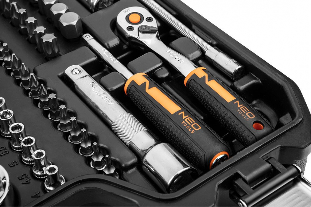 Trusa Chei 82 piese, set Neo Tools, 1/2", 1/4" (82 buc) [5]