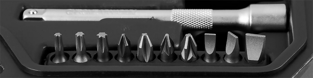 Trusa Chei, Set de chei tubulare 1/4„ + 3/8”, 46 buc. 10-019 NEO [6]