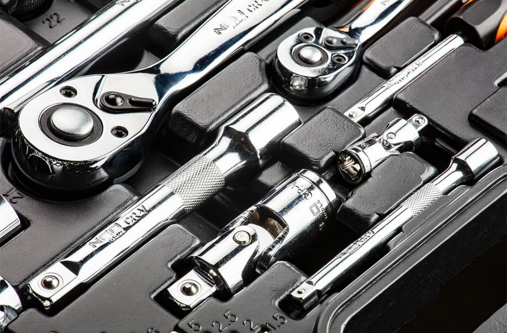 Set Chei, Trusa tubulare 1/4 ", 1/2 ", set de 77 de bucati [4]