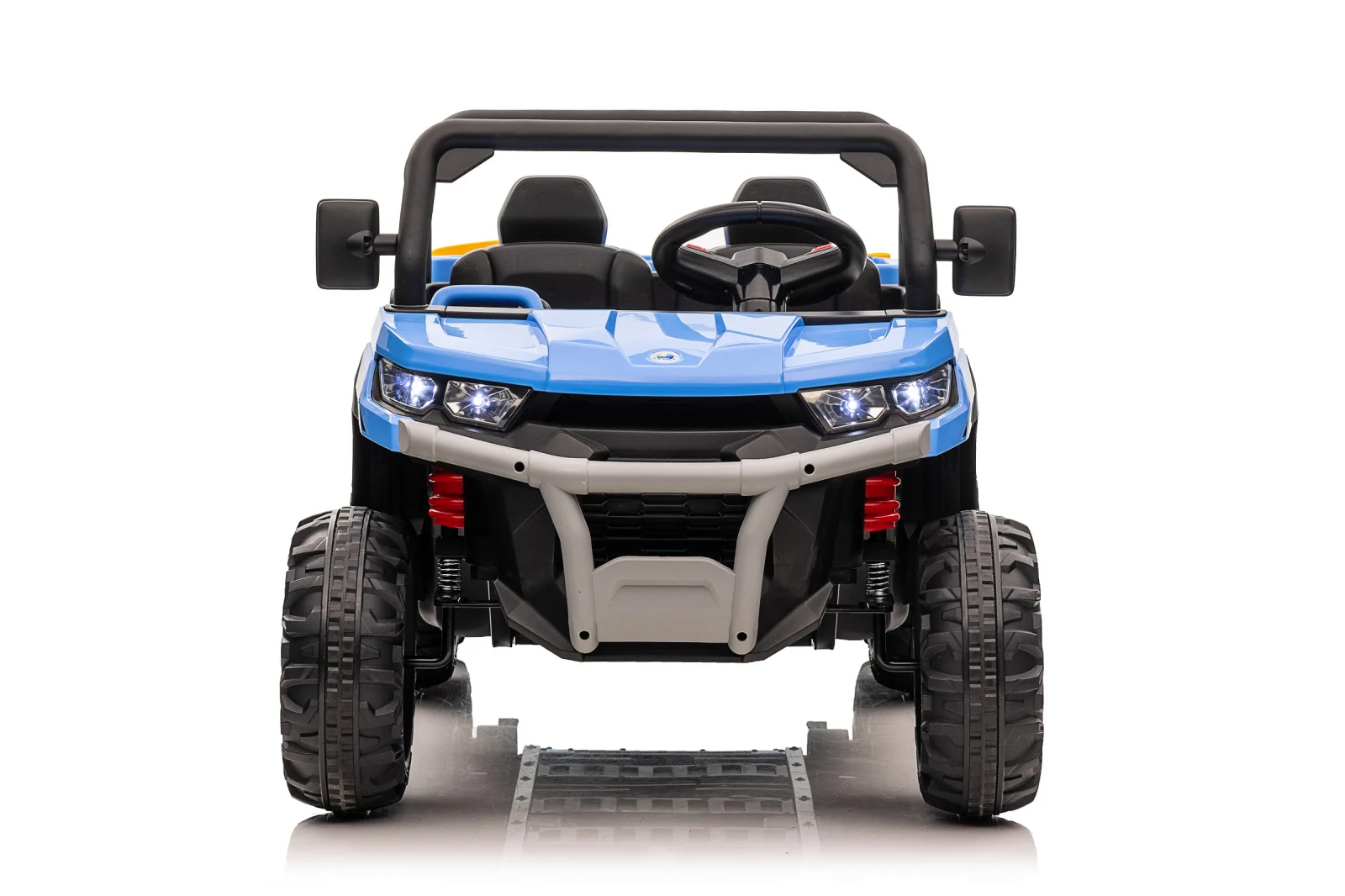 UTV electric Farm Tractor COPII, 6x6, cu 2 locuri, 180W, 12V, echipare premium, albastru, atv copii, masina copii [5]