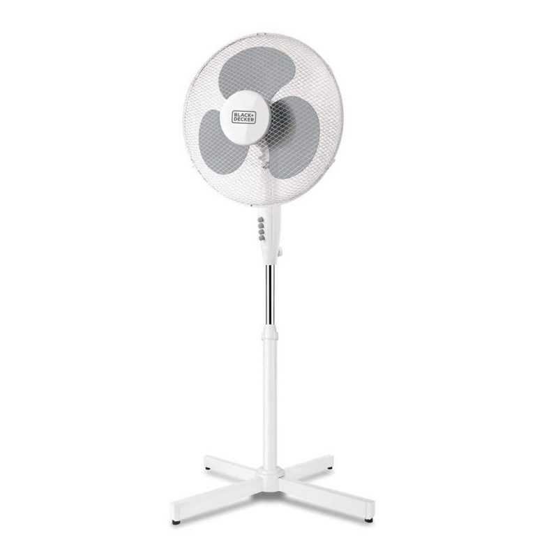 Ventilator cu picior BlackDecker 40 W, ALB, CANICULA [6]
