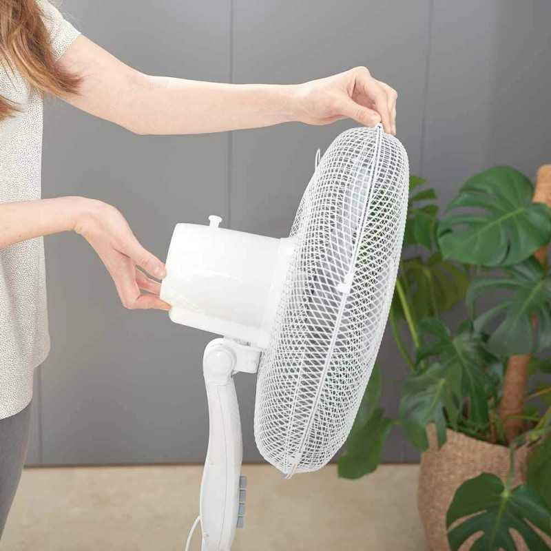 Ventilator cu picior BlackDecker 40 W, ALB, CANICULA [3]