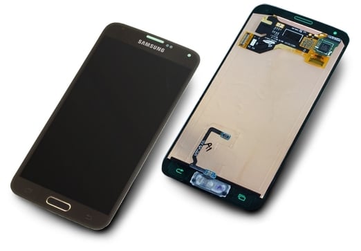 Display cu touchscreen Samsung Galaxy S5 G900F, G901F, Gold [1]