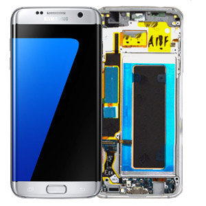 Ecran Display Samsung Galaxy S7 Edge G935f, Silver Original cu rama [1]