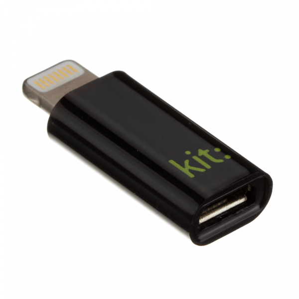 Adaptor incarcare si date, Micro USB la Lightning iPhone MILIADPKT, Negru () [1]