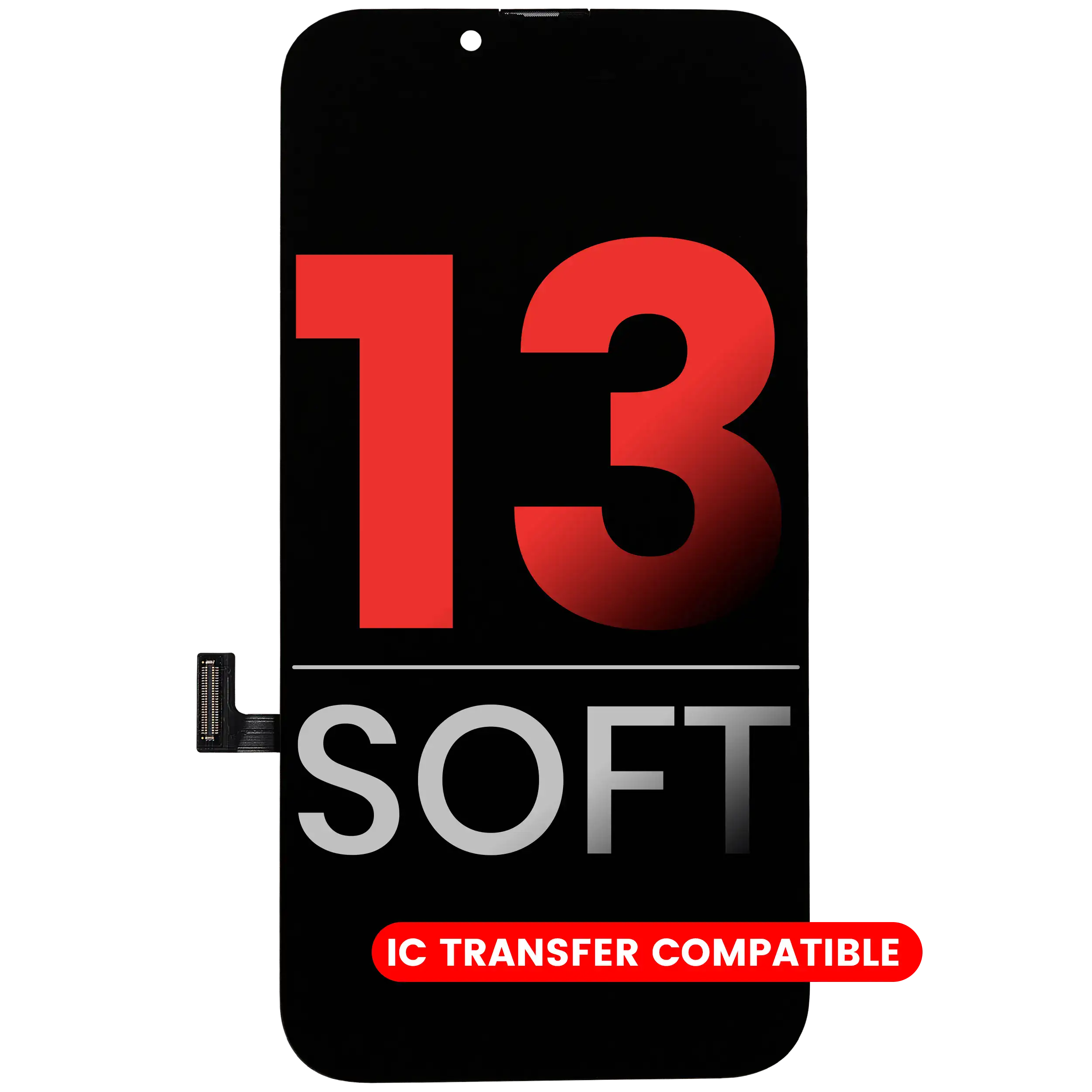 Ecrane iPhone 13 - display iphone 13 soft oled premium aftermarket plus ecran compatibil