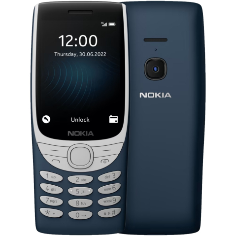 Nokia - Telefon Nokia 8210, Dual SIM, 4G, Blue, telefon cu butoane,taste