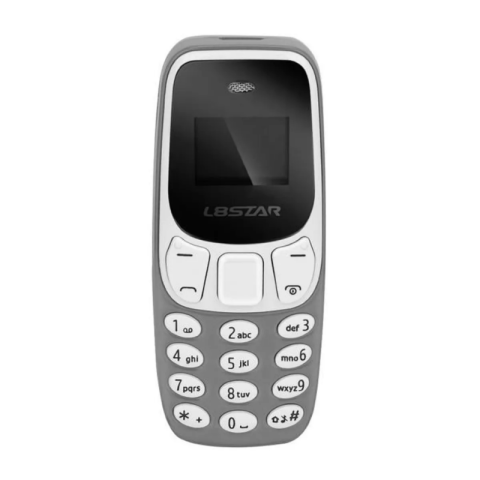 Telefon Mini L8STAR BM10 Gri Dual SIM Nou [1]