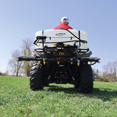 Echipamente Agricole pentru ATV și UTV - Pulverizator ATV FIMCO Dual Boom 95L 3.5 GPM – Rampă 7 Duze, 12V | Moka-GSM.ro
