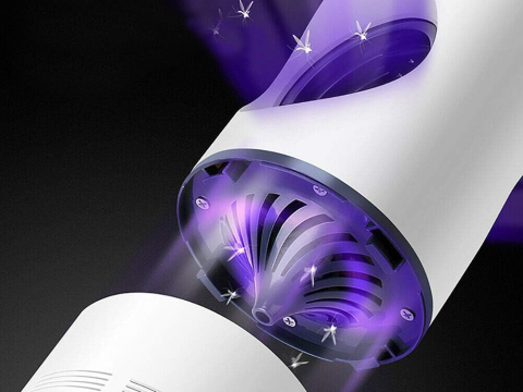 Lampă UV insecte – capcană electrică țânțari muște USB [4]