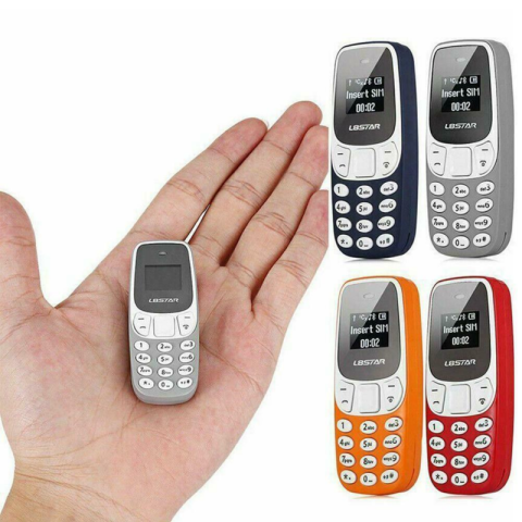 Promo - Telefon Mini L8STAR BM10 Gri Dual SIM Nou