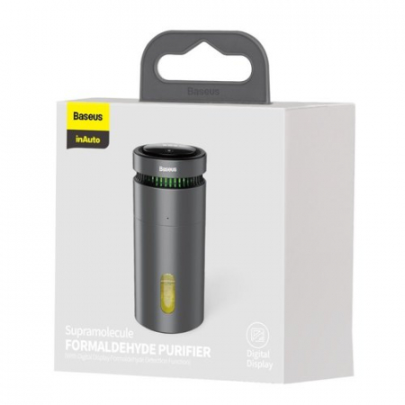 Breeze fan Air Freshener cu Purificat Aer Purificator auto Baseus Supramolecule, cu ecran digital [5]