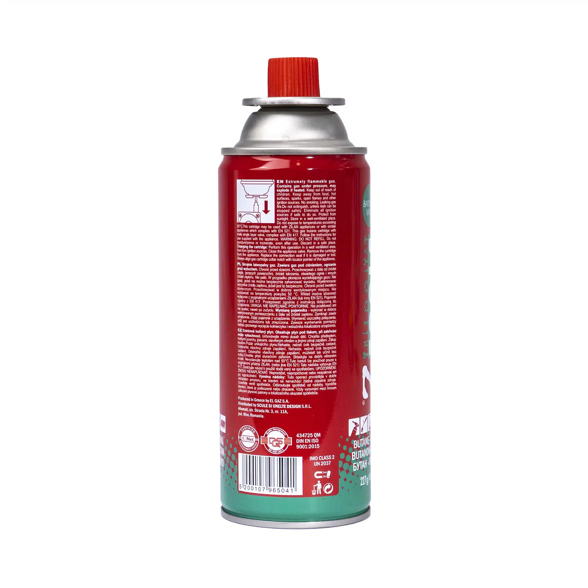 Aragaz Camping - Butelie Gaz Spray 227g pentru Aragaz Portabil Camping și Picnic