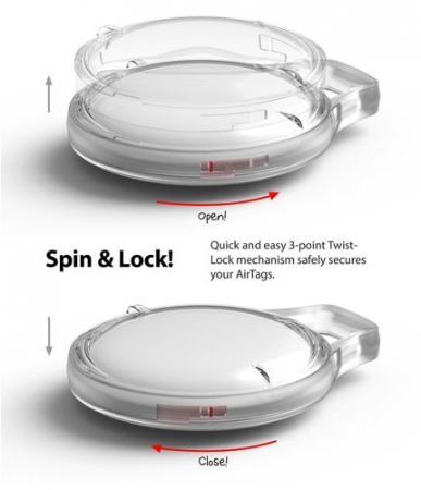 Suport Airtag Rinkge Airtag Slim Case [4]