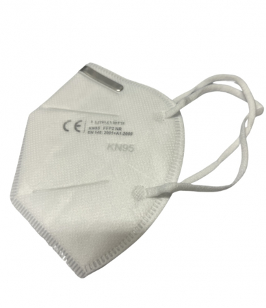 Echipamente de Protectie - Acoperiatoare faciala de utilizat in colectivitate   KN 95, FFP2 , 5 straturi, albe