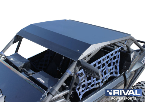 Accesorii Side by Side - Acoperiș Aluminiu Rival pentru Can-Am Maverick X3 Heavy Duty Negru