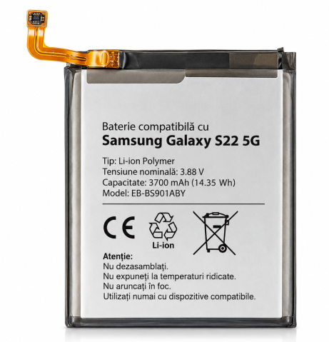 Samsung - Baterie Samsung Galaxy S22 5G S901 3700mAh EB-BS901ABY