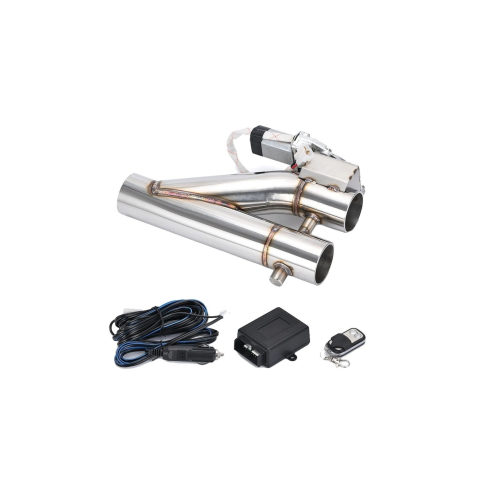 Kit cut-off valve Y evacuare cu telecomanda, diametru 50mm, clapeta evacuare [2]