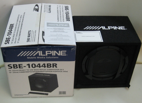 Alpine Subwoofer 25 cm (10") 500W [5]