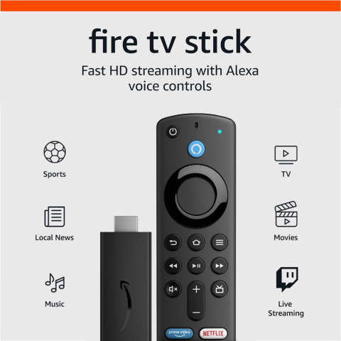 Gamepad, Joystick-uri & Casti Gaming - Amazon Fire TV Stick 3rd Gen. 2021