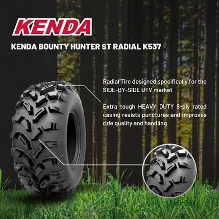 Anvelopă ATV Kenda Bounty Hunter ST K537 25x8R12 6PR Radială [1]