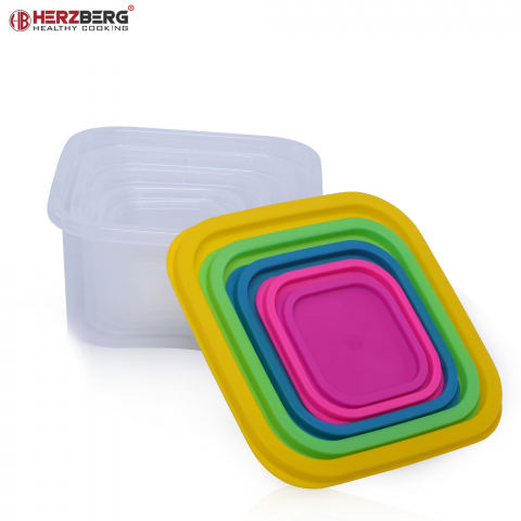 Set 5 Caserole pentru cuptor cu microunde si congelator [3]