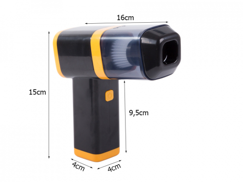 Aspirator auto Fara Fir, pe baterie, 120w [1]